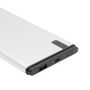 Powerbank INDICATOR zilver