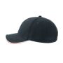 PILOT PIPING SANDWICH-S, NAVY, One size, ATLANTIS HEADWEAR