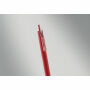 NOSTA - Gerecyclede aluminium balpen - Rood
