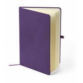 Gerecycled notitieboekje A5 Bloom - paars