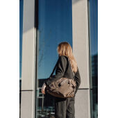 KENTO URBAN RCS recycled nylon Weekender, bruin