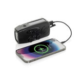RescueWave noodradio van RCS gerecycled plastic, zwart