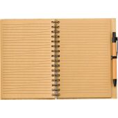 Bamboe notitieboek Carmen bruin