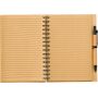 Bamboe notitieboek Carmen bruin