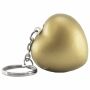 Sleutelhanger met antistress hart, kleur goud