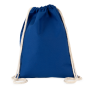 Rugzak met dikke koordjes Royal Blue One Size