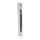 5-in-1 aluminium toolpen, zwart