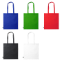 KIMEX gekleurde draagtas Fairtrade - middenblauw
