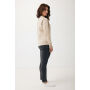 IQONIQ Etosha lichtgewicht gerecycled katoen sweater, desert (L)
