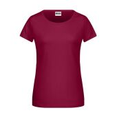 Ladies' Basic-T wine L