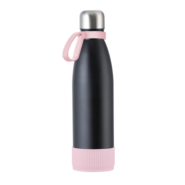 Fles RETUMBLER-myTOULON - lichtmagenta, roze, zwart, zilver Fles RETUMBLER-myTOULON - lichtmagenta, roze, zwart, zilver