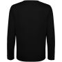 Estoril unisex T-shirt met lange mouwen - Zwart - XS