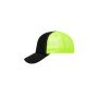 5 Panel Retro Mesh Cap black/neon yellow one size