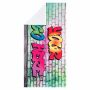 Strandlaken Rpet Microfiber, 180x100cm, 250 gr/m2 - Wit