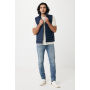 Iqoniq Meru heren gerecycled polyester bodywarmer, donkerblauw (M)