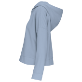 Bio lounge damessweater met capuchon Aquamarine L/XL