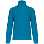 Enzo - Fleece met ritskraag Tropical Blue L