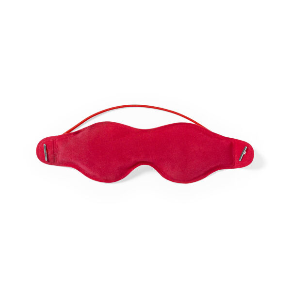 Verkoelend oogmasker Milora | Nylon | 21,5×6 cm | Verstelbare band | Rood Verkoelend oogmasker Milora | Nylon | 21,5×6 cm | Verstelbare band | Rood