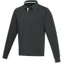Clyde unisex organic rugbypolo sweatshirt - Zwart - 2XS Clyde unisex organic rugbypolo sweatshirt - Zwart - 2XS