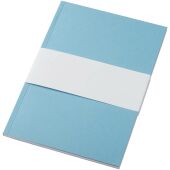 Novella Austen A5 gerecycled notitieboek met zachte cover, 50 vellen - Blauw