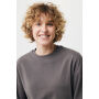 IQONIQ Kruger gerecycled katoen relaxed sweater, antraciet (M)