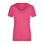 Ladies' Stretch Round-T pink S