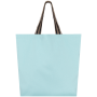 Grote ecologische shopper Topaz Blue / Desert Sand / Horizon Blue Stripes One Size
