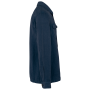 Verwassen herenoverhemd in linnen Washed Navy Blue XXL