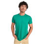 Atomic unisex T-shirt met korte mouwen - Rood - 2XL