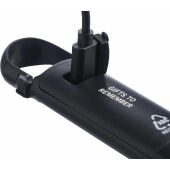 Gerecyclede ABS mini-zaklamp Zai zwart