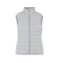 Ladies Light Puffer Vest, LIGHT ASPHALT, 3XL, NEW MORNING STUDIOS