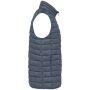 Ecologische lichte bodywarmer voor heren mineral grey 4XL