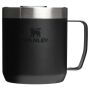 Stanley Everyday 350 ml roestvrijstalen campingmok - Zwart