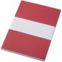 Novella Austen A5 recycled soft cover notebook - 100 sheets - Red