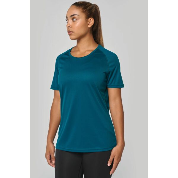 T-shirt de sport à col rond recyclé femme Iceberg Blue XXL T-shirt de sport à col rond recyclé femme Iceberg Blue XXL
