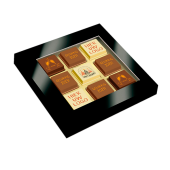 Doosje logopralines -  9 stuks