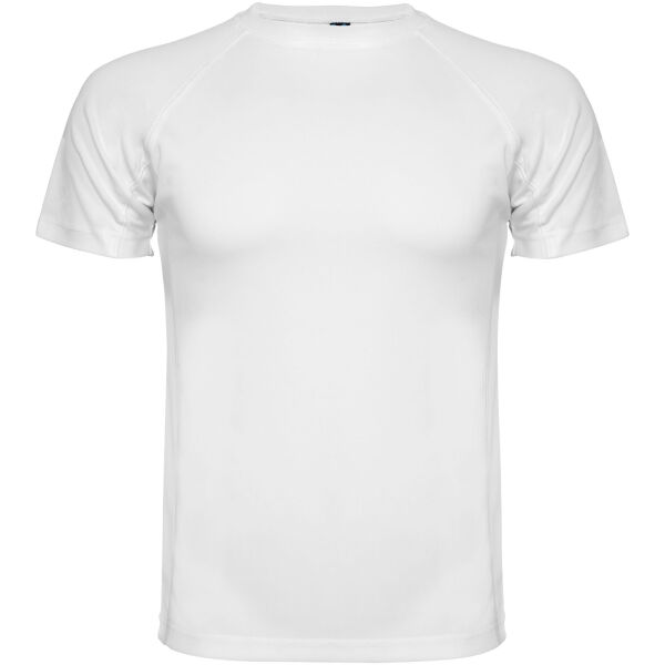 Montecarlo short sleeve kids sports t-shirt - White - 4