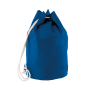 Katoenen tas met koord in marinestijl Royal Blue One Size