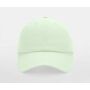JUNIOR LOW PROFILE 6 PANEL DAD CAP, PASTEL MINT, One size, BEECHFIELD