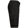 Eco-friendly heren bermuda met meerdere zakken Black 5XL