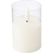 PP LED-kaars Serin zwart