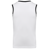 Basketbalshirt voor kinderen White / Black 4/6 jaar