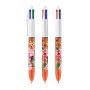 BIC® 4 Colours Fine balpen 4 Colours Fine ballpen LP orange_UP white_RI black