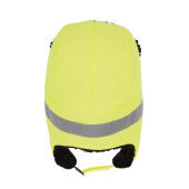 Gewatteerde pet met oorkleppen Fluorescent Yellow One Size Gewatteerde pet met oorkleppen Fluorescent Yellow One Size