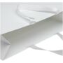 Smartfold papieren tas van 210 g/m² met lintgrepen en een glanzende laminaatlaag - 42 x 12 x 35 cm - Wit Smartfold papieren tas van 210 g/m² met lintgrepen en een glanzende laminaatlaag - 42 x 12 x 35 cm - Wit
