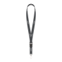 Afneembare polyester lanyard in Pantone-kleur met zeefdruk en ovale haak Afneembare polyester lanyard in Pantone-kleur met zeefdruk en ovale haak