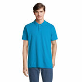 PULSE - PULSE UNISEX POLO - L - Aqua