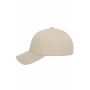 6 Panel Cap Bio Cotton sandstone one size