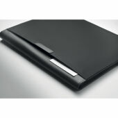 PROFILE4 - A4 portfolio met notitieblok - Zwart
