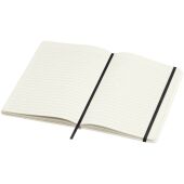 Bass A5 gerecycled notitieboek met gelinieerde pagina's - Zwart